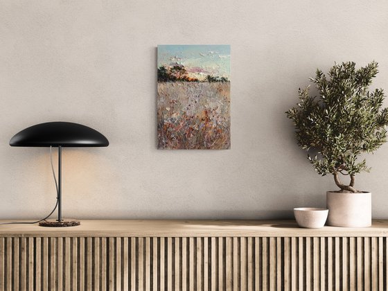 Evening Wildflower Field