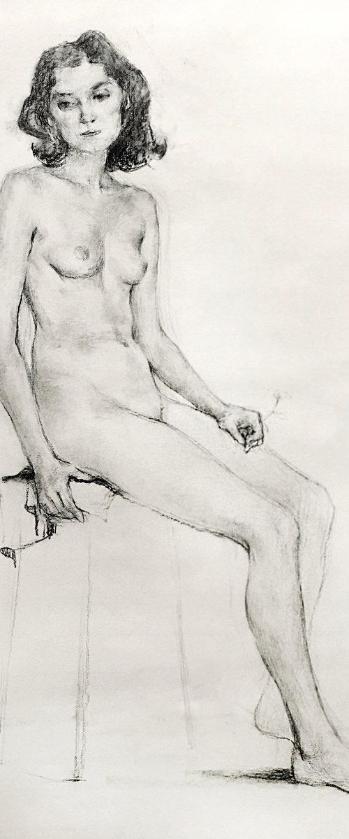 Naked girl by Irina liski