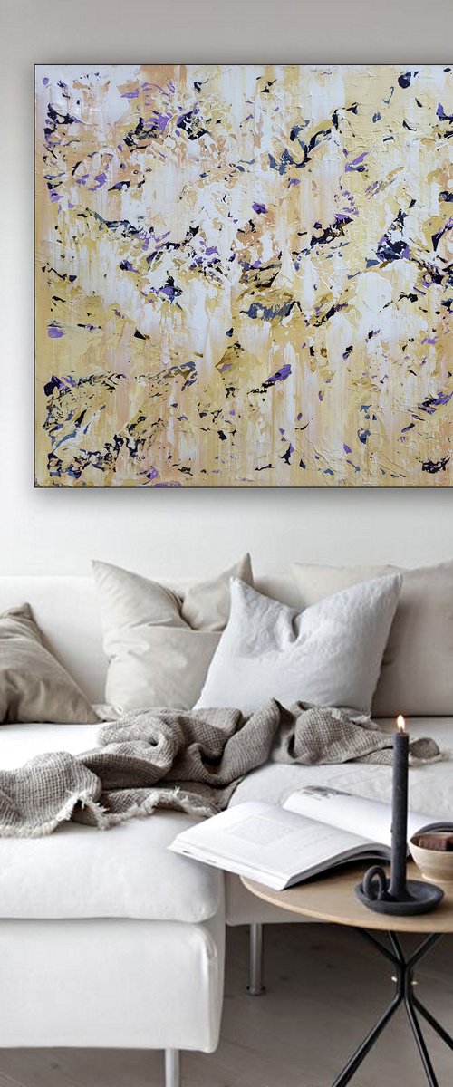 120x100cm.  Abstract Painting / Alex Senchenko © 2023 / Abstract 2319 by Alex Senchenko