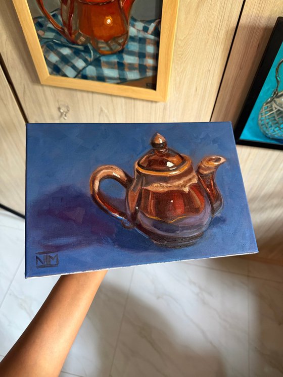 Brown Teapot