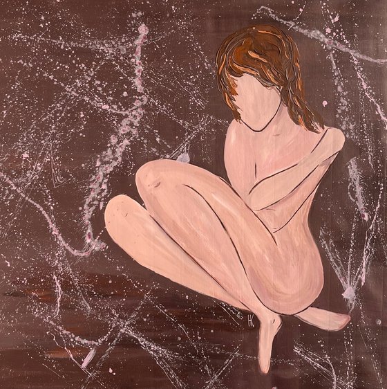 Woman Nude Original Painting