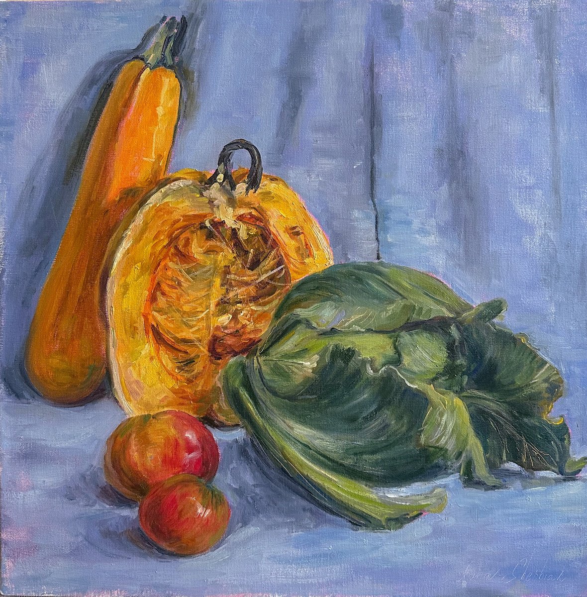 Farm Veggies By Irina Sherbiak, 20 X 20, Artwork For Sale On Artfinder