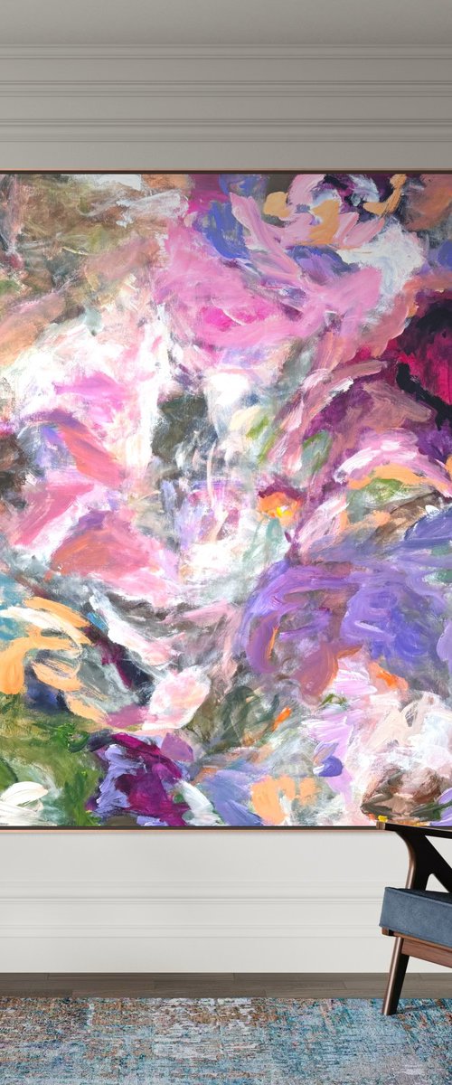 Pink galaxy by Dorota Ferens