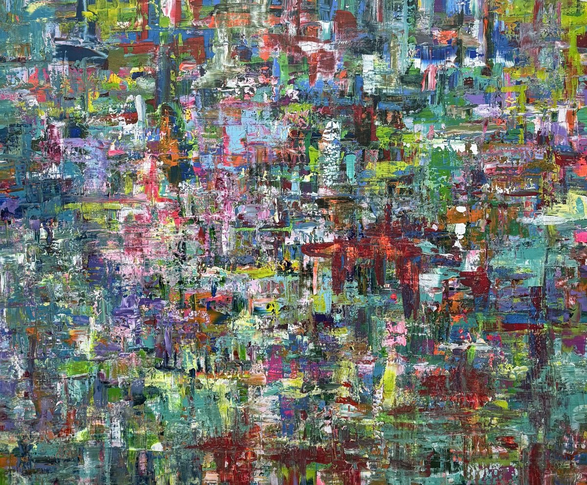Echoes In Color By Andre Brauer, 47 X 39, Artwork For Sale On Artfinder