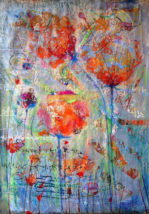 Fantasy with Flowers 50. by Rakhmet Redzhepov