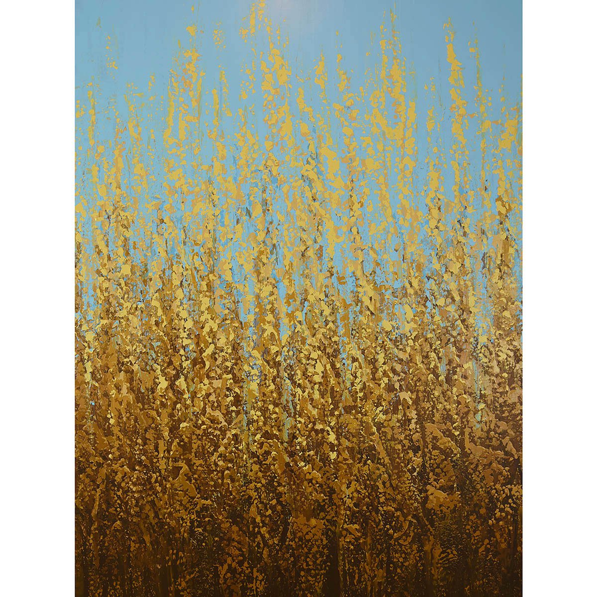 Glistening Field Of Gold By Suzanne Vaughan, 30 X 40, Artwork For Sale On Artfinder