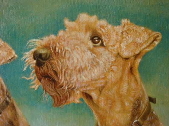 Pet portraits (SOLD)- COMMISSIONS WELCOME