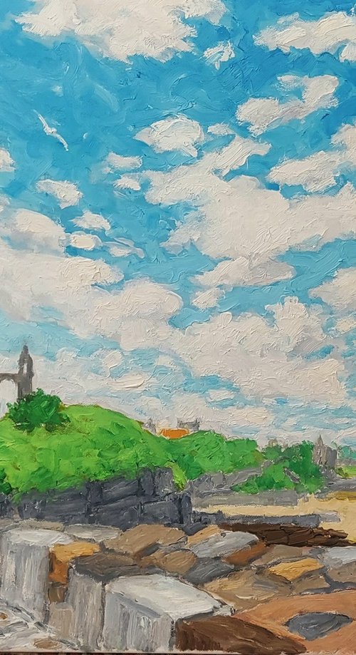 St andrews view by Colin Ross Jack