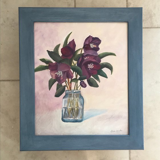 Hellebores in Oil