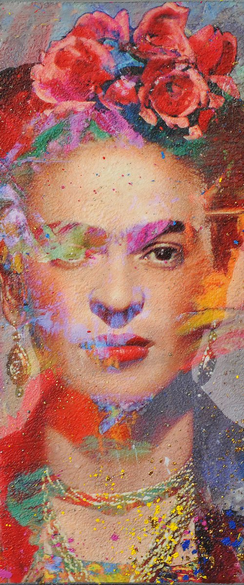 Frida Kahlo by Karin Vermeer