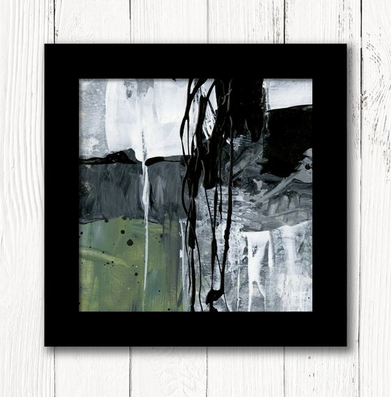 Mystic Journey 56 - Framed Abstract Painting by Kathy Morton Stanion