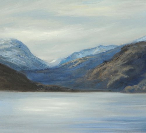 Winter Light, Ullswater by Alison Bradley