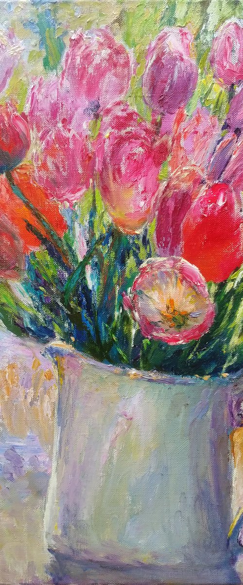 Spring. Tulips. by Svitlana Gunchenko