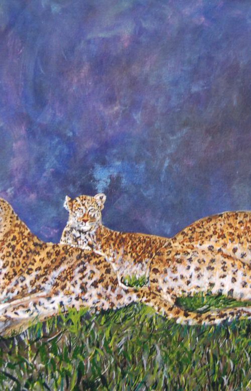 Tres Leopardos by Mark Smith