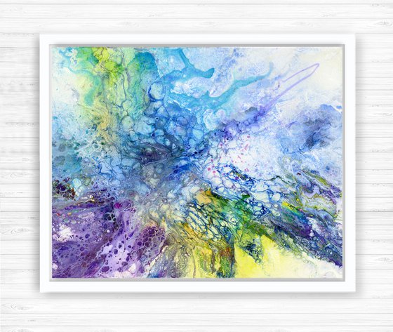 Natural Moments 15  - Organic Abstract Painting  by Kathy Morton Stanion