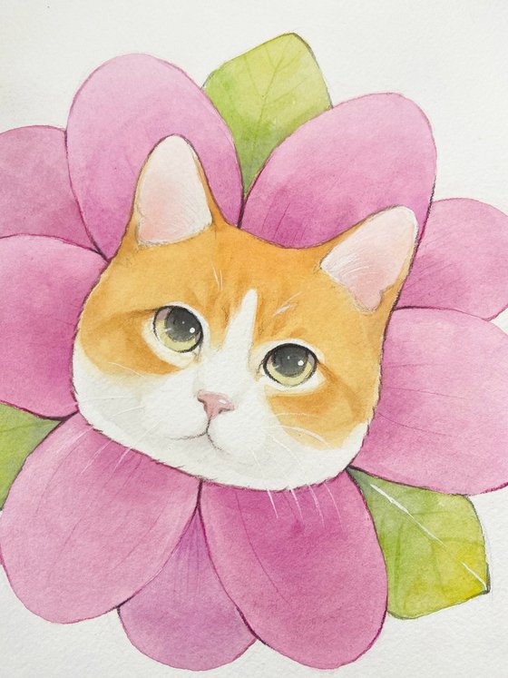 Flower cat I