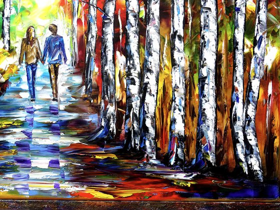 Walk in the Birch Forest