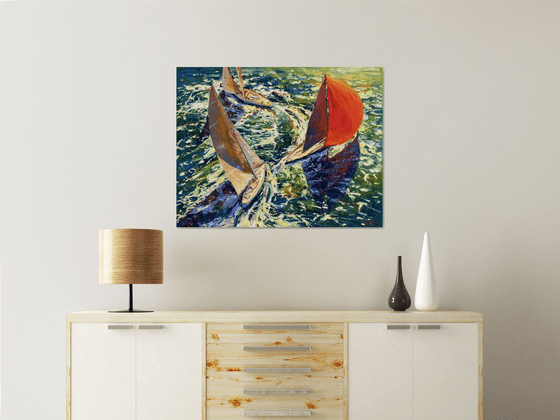 Captive to the waves