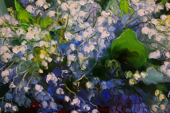 "Bouquet of lilies of the valley"