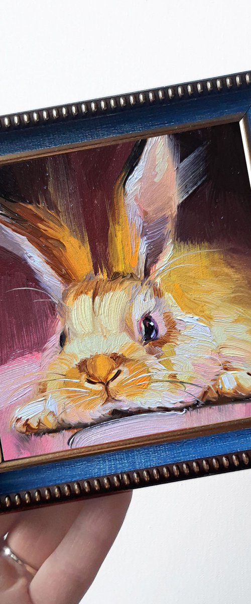 Rabbit by Nataly Derevyanko