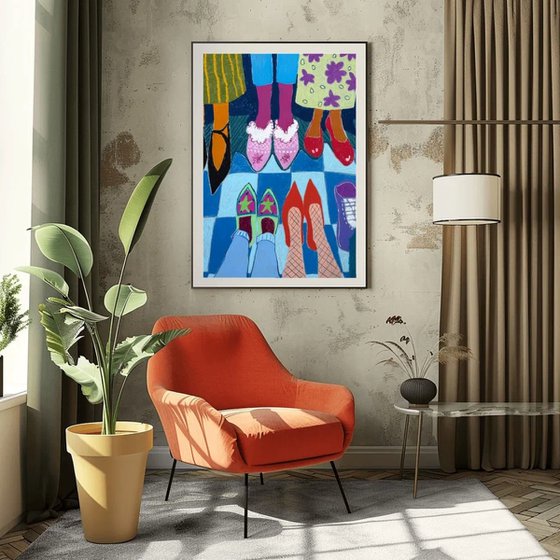 Colorful Women's Shoes Fashion