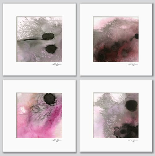 Ritual Dance Collection 1 - 4 Paintings by Kathy Morton Stanion