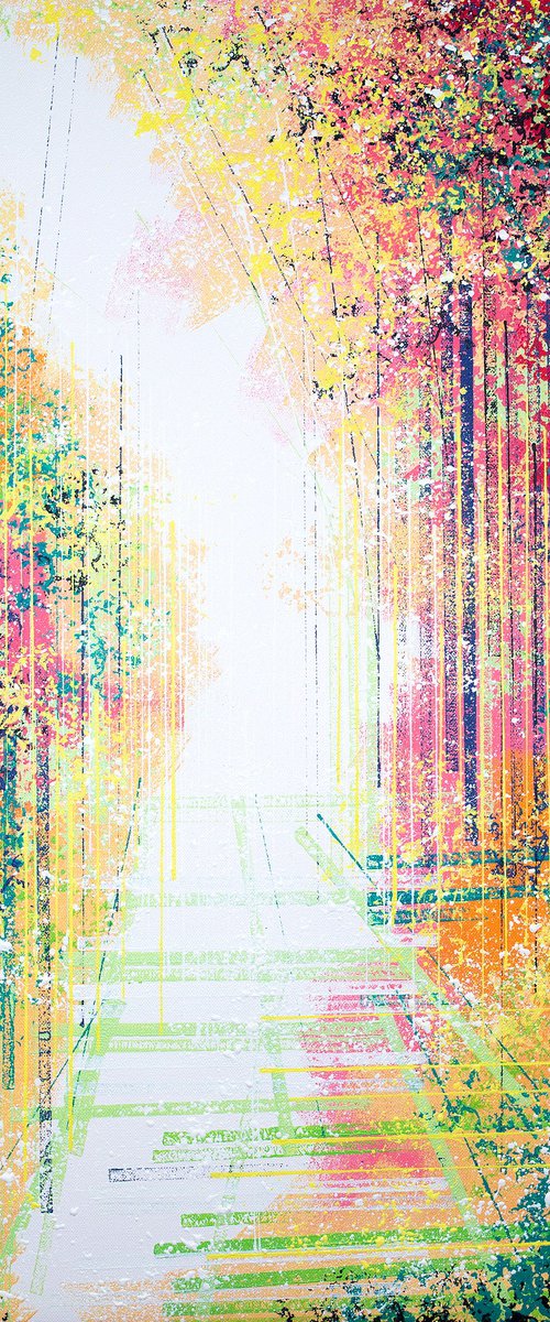 Sunlit Trees by Marc Todd