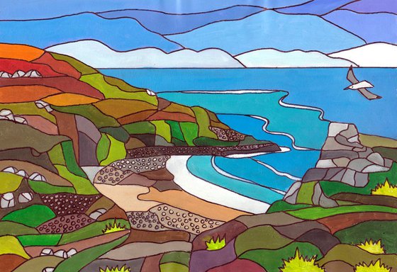 "Veor cove from Zennor Head"