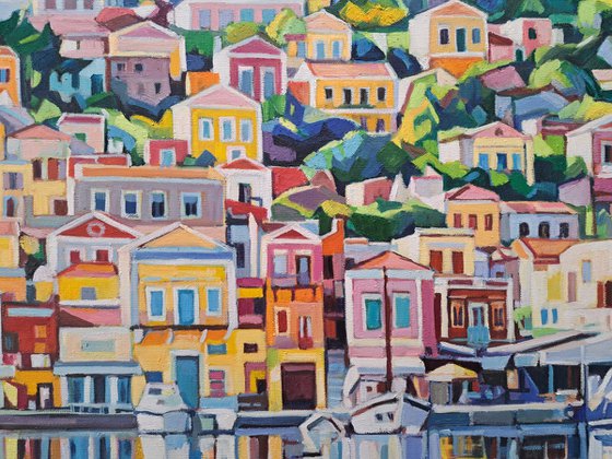 Symi in the mirror