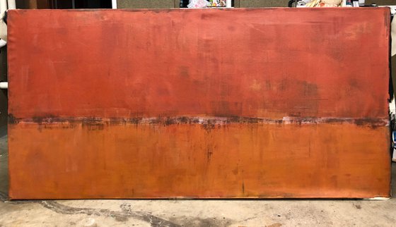 Red Earthed (84x42in)