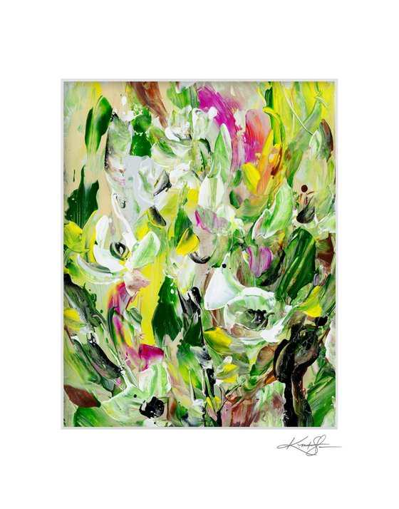 Floral Jubilee 7 - Flower Painting by Kathy Morton Stanion