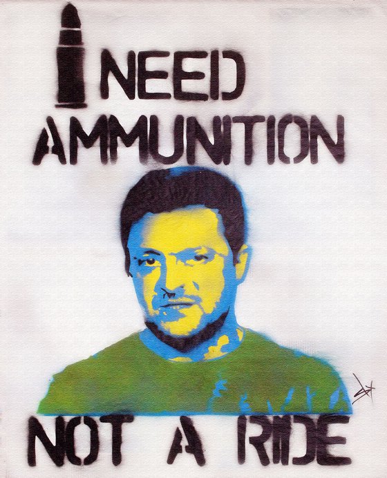 ZELENSKYY (ON A BOX CANVAS)🇺🇦