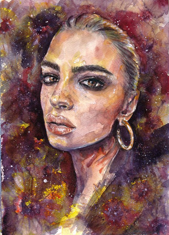 A woman's stare