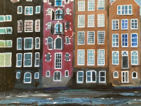 Canal Houses Of Amsterdam