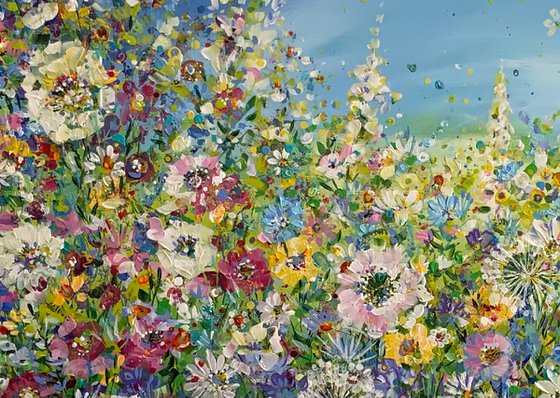 Lemon and Lilac Meadow