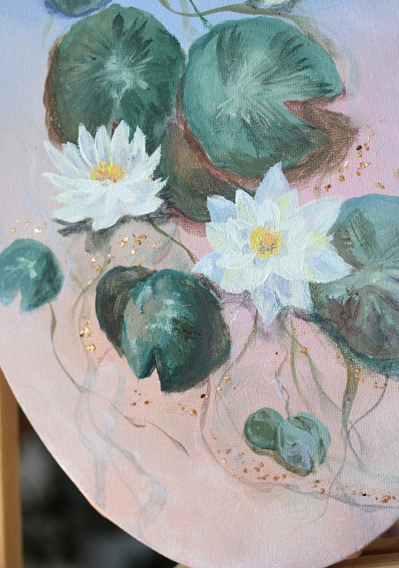 The Pond Keeps Its Treasures - Pink