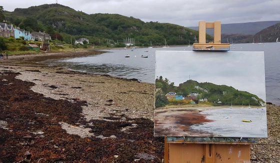 Tighnabruaich Scottish Landscape Painting