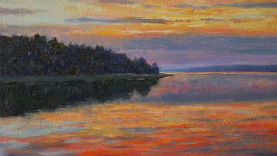The Evening Lake