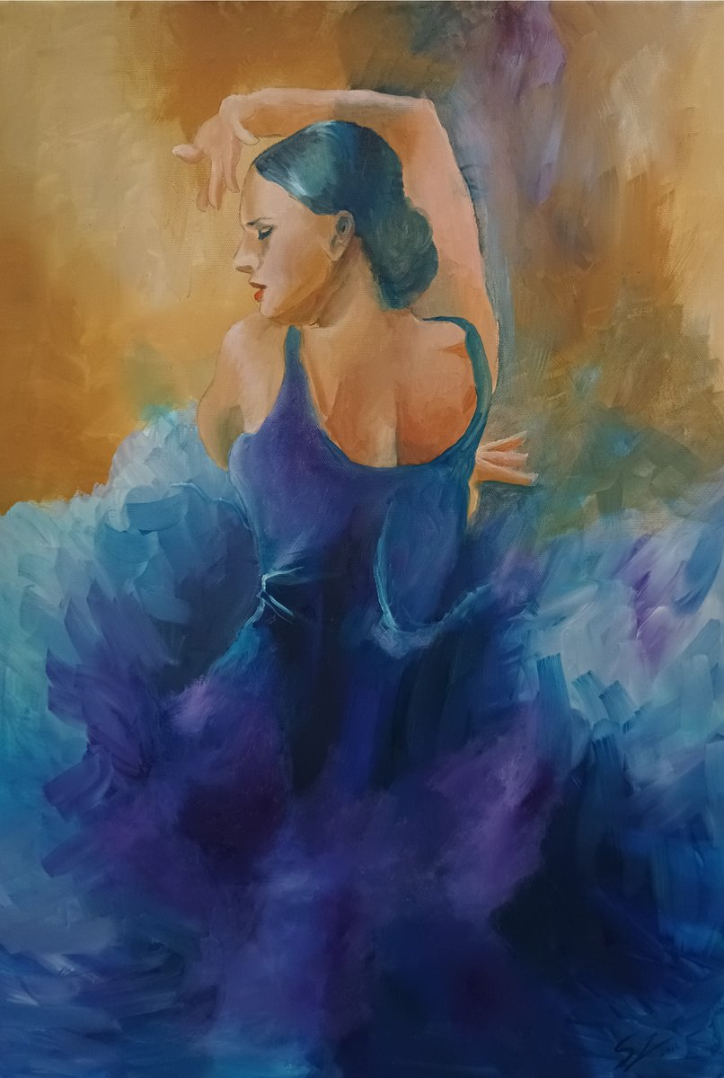 Flamenco Dancer 24 by Susana Zarate