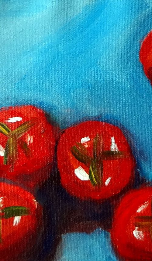 Cherry Tomatoes by katy hawk