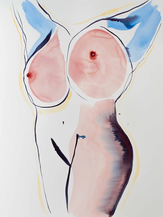 'Mi II', nude study