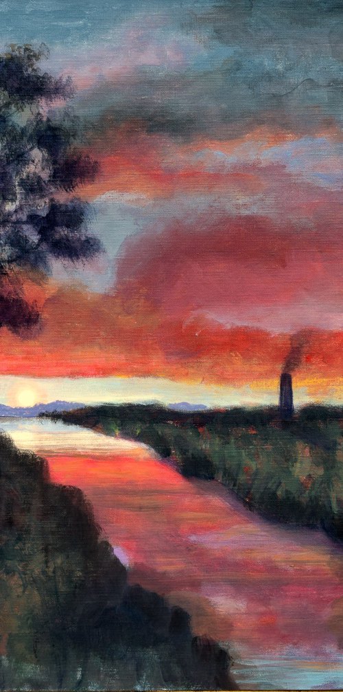 Tramonto Improbabile by Andrea Vandoni