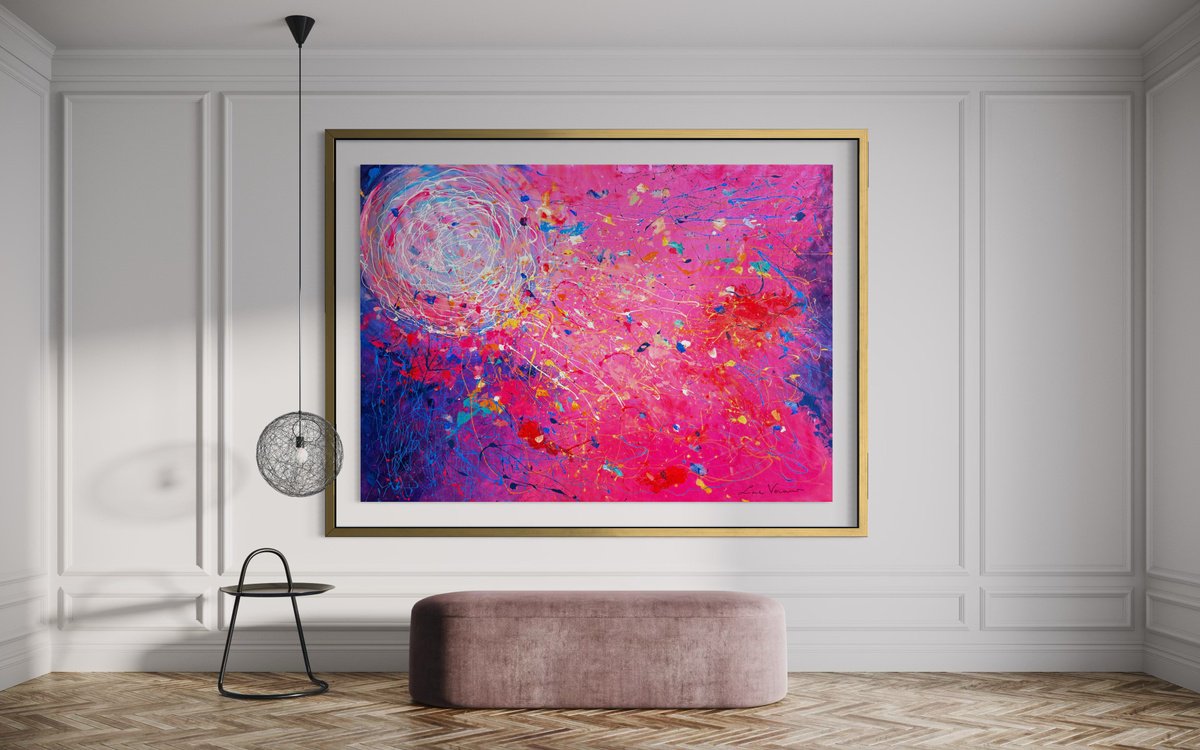 Underwater Celebration -Xxl By Lina Verano, 55 X 39, Artwork For Sale On Artfinder