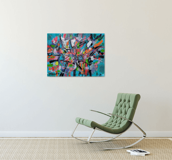 Floral abstraction-II