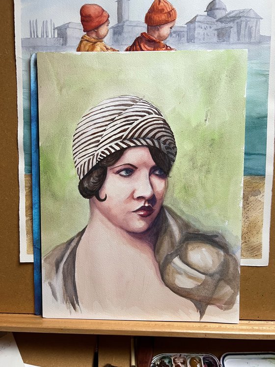 Art Deco Portrait