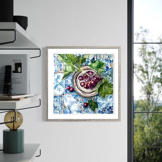 Portuguese Harvest  - Grapes