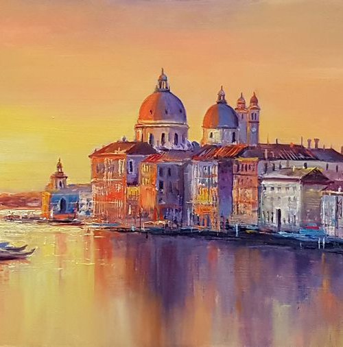 Venice Sunset by Behshad Arjomandi