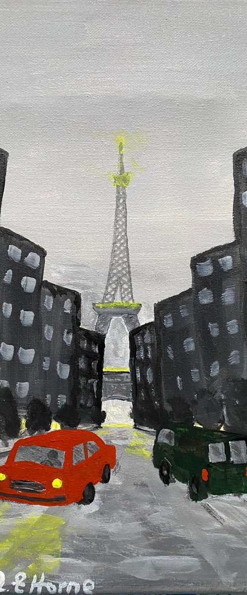 Paris by night by Alan Horne Art Originals