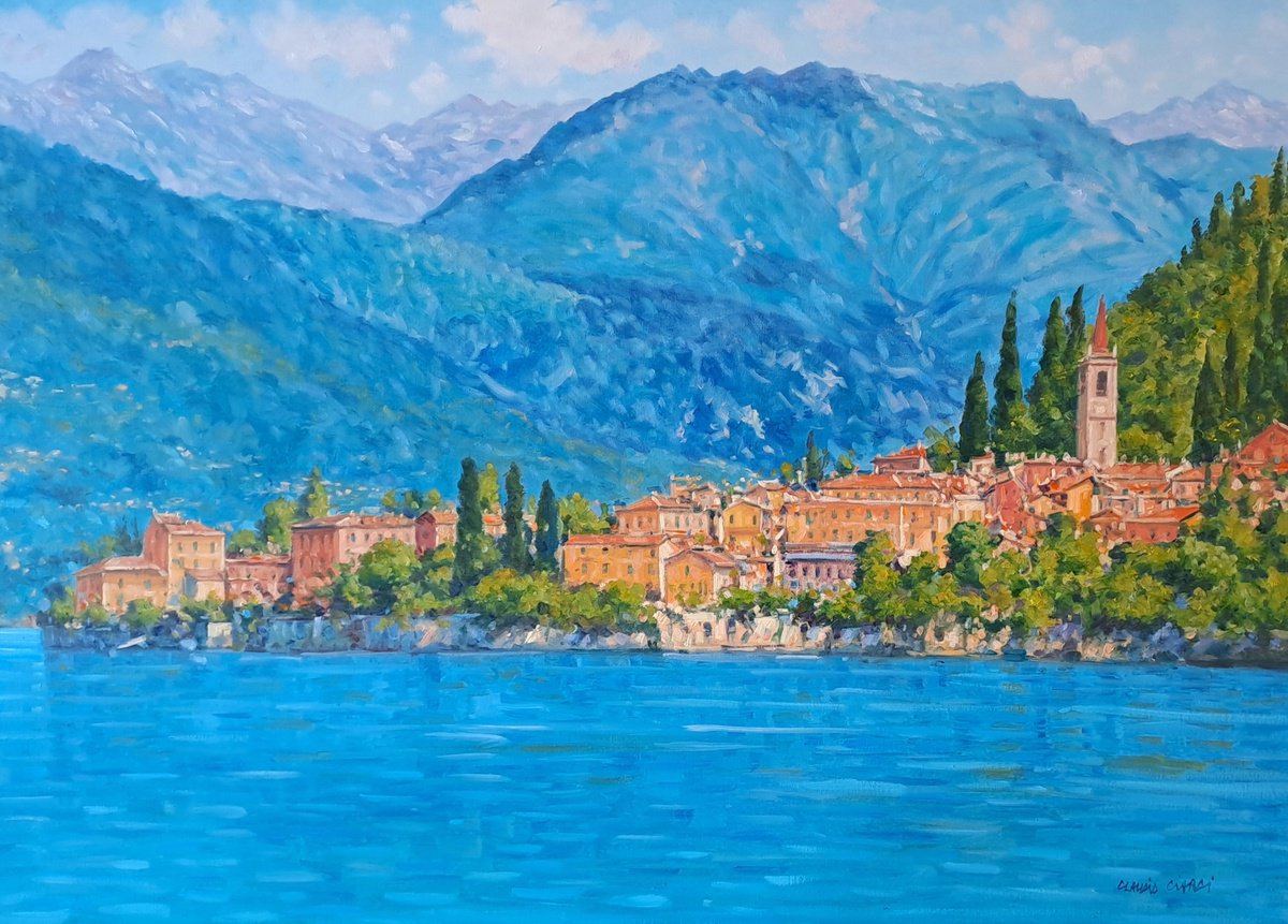 Varenna Como Lake by Claudio Ciardi