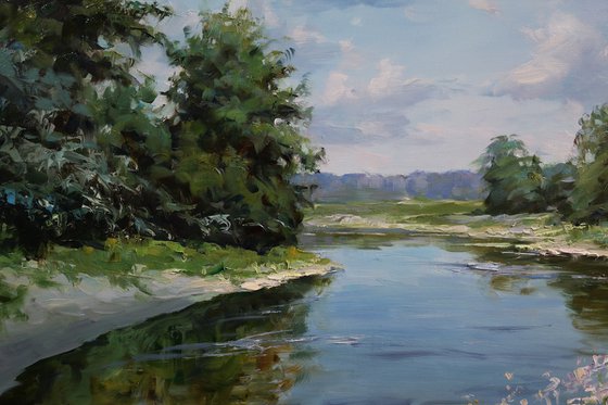 "The Quiet Flow of Summer"
